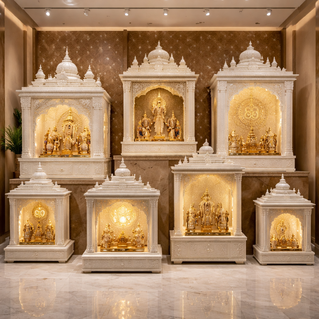 Corian Mandir Design